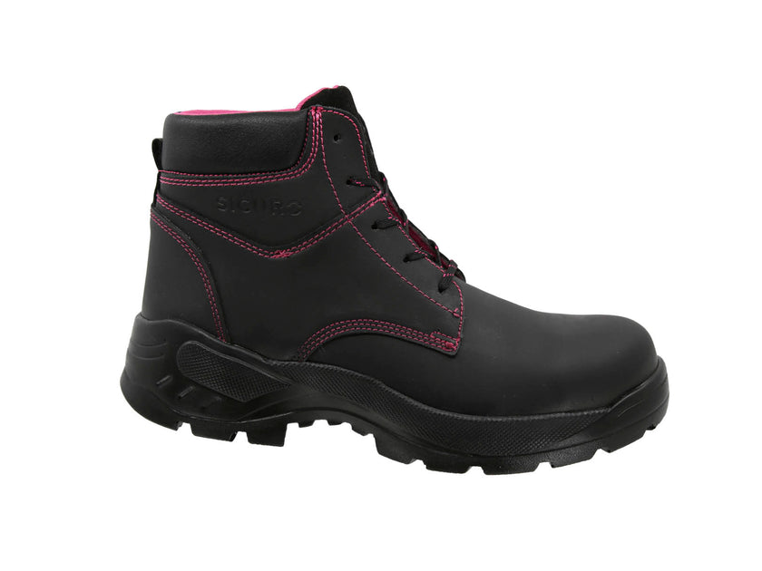 BOTA BORCEGUI DAMA NEGRA DIBASE SI26 Sicuro Industrial